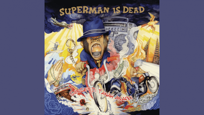 Cover album Sunset di Tanah Anarki, Superman Is Dead