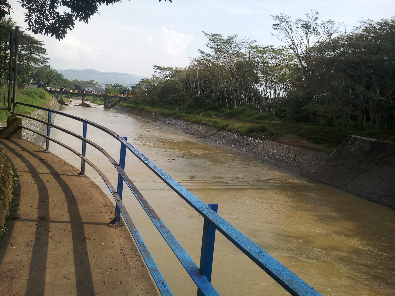 Sudut lain Sungai Dawung di Kecamatan Pogalan, Kabupaten Trenggalek